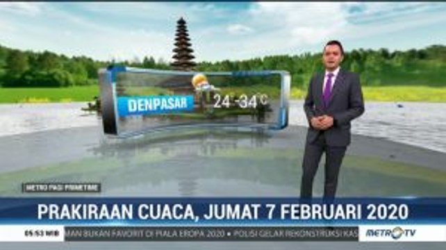 Prakiraan Cuaca, Jumat 7 Februari 2020