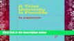About For Books  A Third University Is Possible (Forerunners: Ideas First)  For Online
