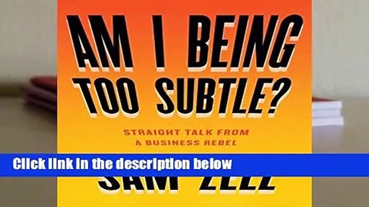 Full version  Am I Being Too Subtle?  For Free