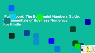 Full E-book  The Economist Numbers Guide: The Essentials of Business Numeracy  For Kindle
