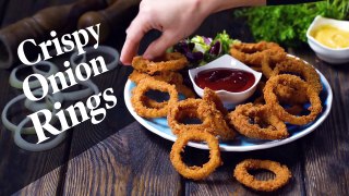 Recipe Crispy Onion Rings ! खस्ता प्याज के छल्ले