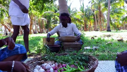 MUTTON CHUKKA - Village Style Mutton Chukka Varuval - Mutton Curry Recipes - Village Cooking