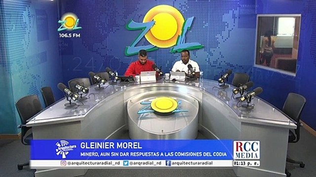 Gleinier Morel – MINERD aun si dar respuesta a las Comisiones del CODIA Arquitectura Radial
