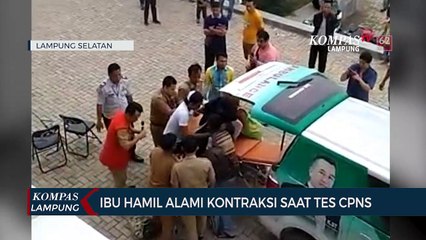 Ibu Hamil Alami Kontraksi Saat Tes CPNS
