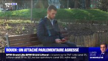 À Rouen, un attaché parlementaire d'une députée LaREM témoigne de son agression en marge d'un meeting