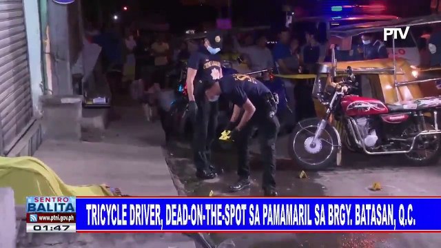Lalaki, patay sa pamamaril ng riding-in-tandem sa Payatas, Q.C.