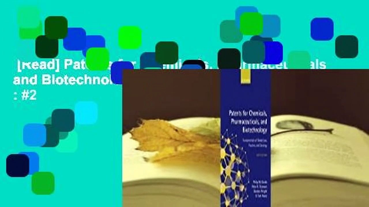 [Read] Patents for Chemicals, Pharmaceuticals and Biotechnology  Best Sellers Rank : #2