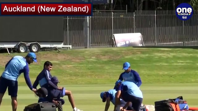 IND vs NZ 2nd ODI: Virat Kohli and Team India sweats it out before Auckland ODI | वनइंडिया हिंदी
