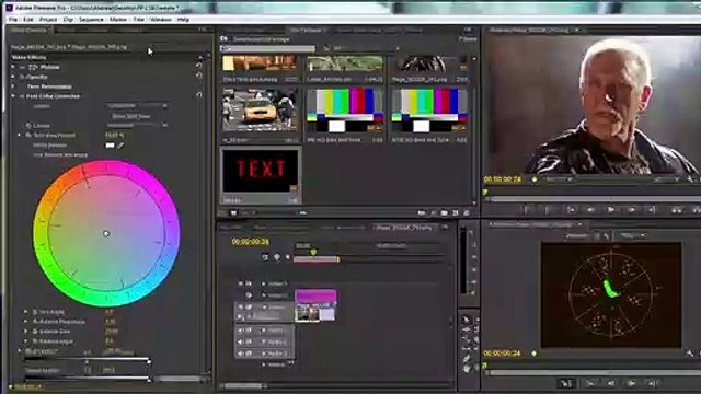 Premiere Pro CS6 49 Color3 The Vectorscope - video Dailymotion
