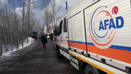 Van-Bahçesaray'daki Çığ Faciasından Kurtulanlar O Anları Anlattı