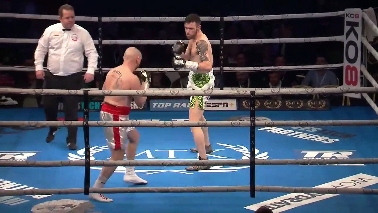 Padraig McCrory vs Lewis van Poetsch  Full Fight 01-02-2020