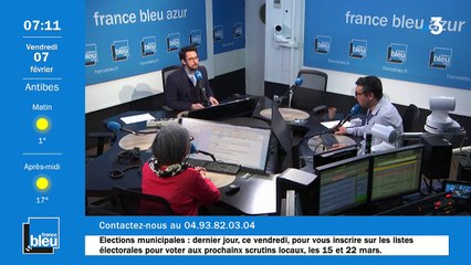 La matinale de France Bleu Azur du 07/02/2020