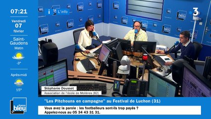 La matinale de France Bleu Occitanie du 07/02/2020