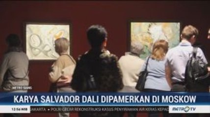 Karya Salvador Dali Dipamerkan di Moskow