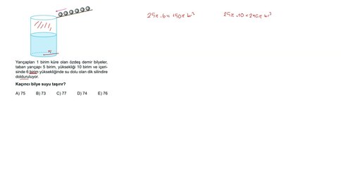 Sıradışı Analiz Yayınları TYT 6. Deneme Sınavı - Matematik 37. Soru