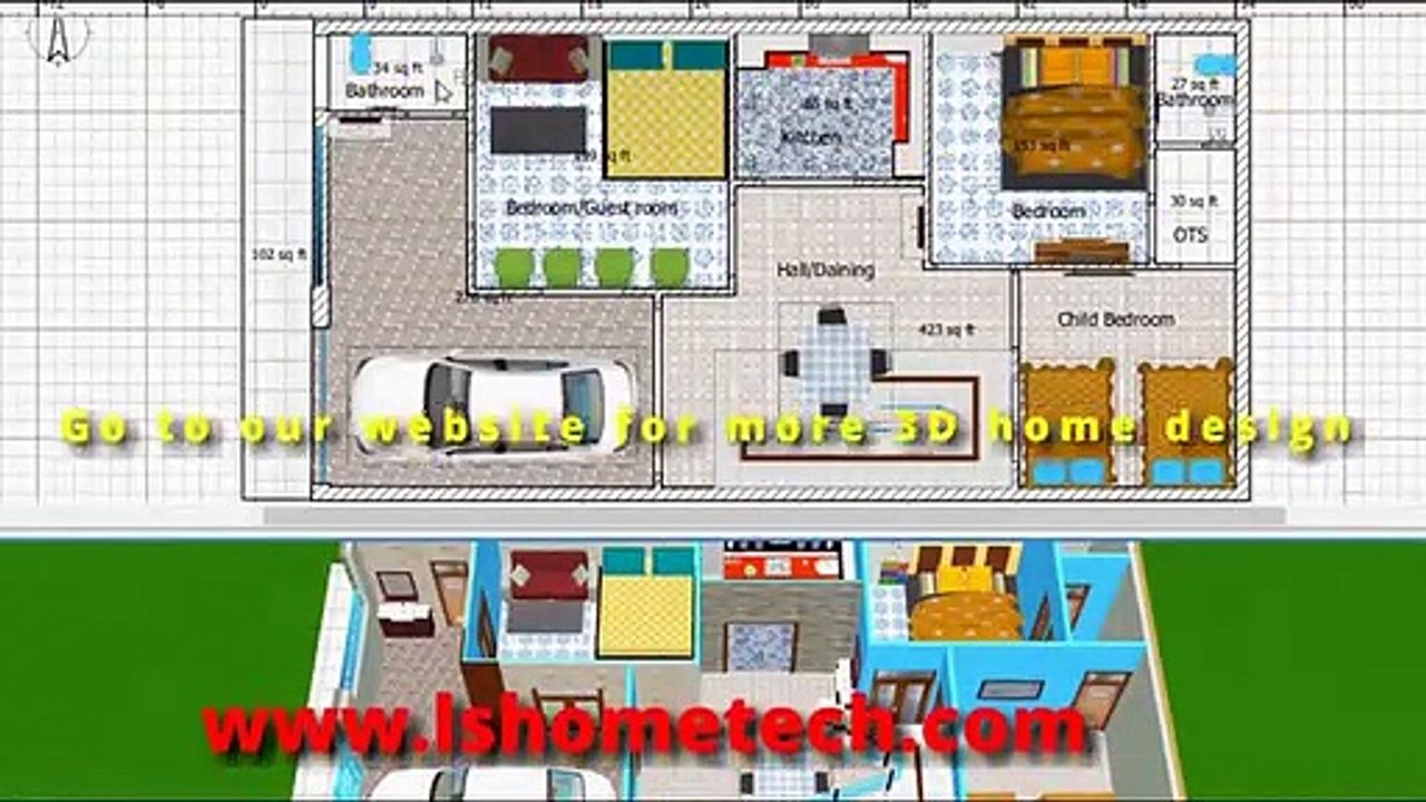 25x50 Feet two story single family house. #housemd #home design #tiny house
