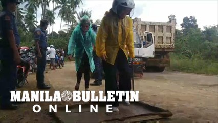 The City Government of Davao has setup quarantine stations