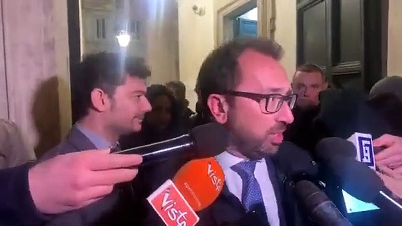 Bonafede - Dichiarazioni alla stampa alla fine del vertice sulla giustizia (06.0)