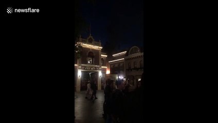 Small fire erupts at Disneyland Park in California