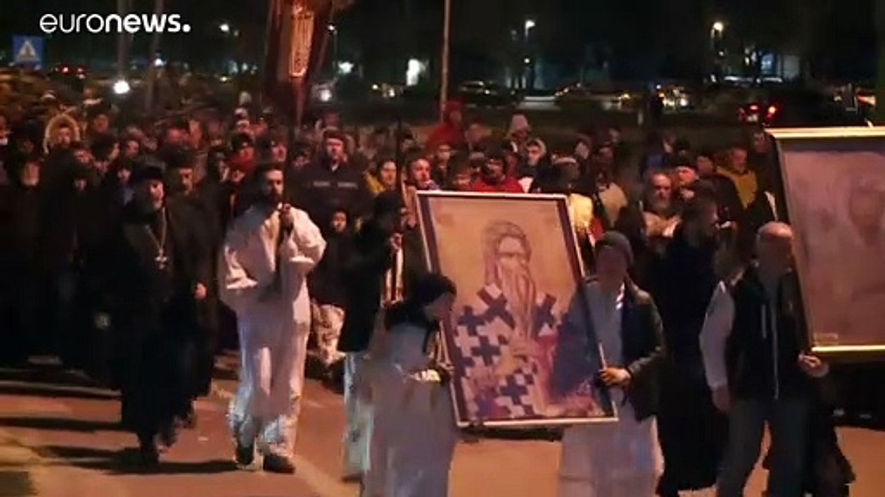 Montenegro, ortodossi protestano contro il sequestro dei beni ecclesiastici