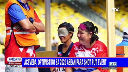 Aceveda, optimistiko sa 2020 ASEAN para shot put event