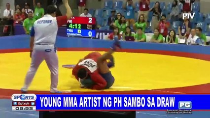 Young MMA artist ng PH sambo