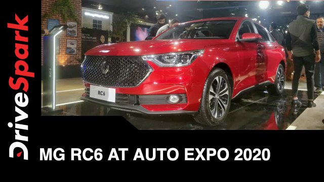 MG RC6 at Auto Expo 2020 | MG RC6 First Look, Features & More