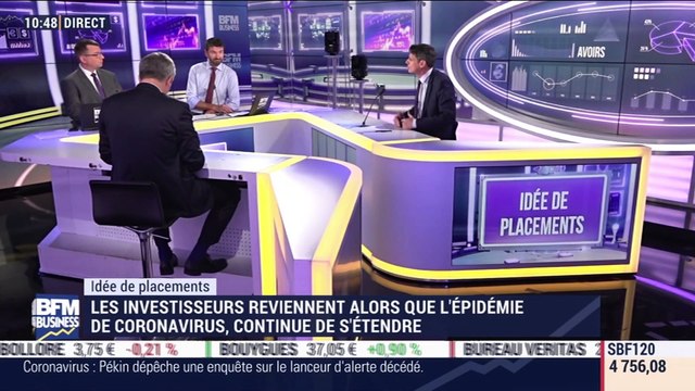 Idées de placements: Les investisseurs reviennent alors que l'épidémie de coronavirus continue de s'étendre - 07/02