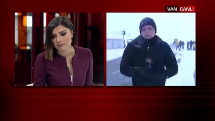Van'da çığın düştüğü bölgedeki arama kurtarma çalışmalarına ara verildi