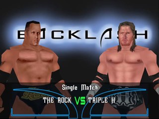 WWF No Mercy 2.0 Mod Matches The Rock vs Triple H