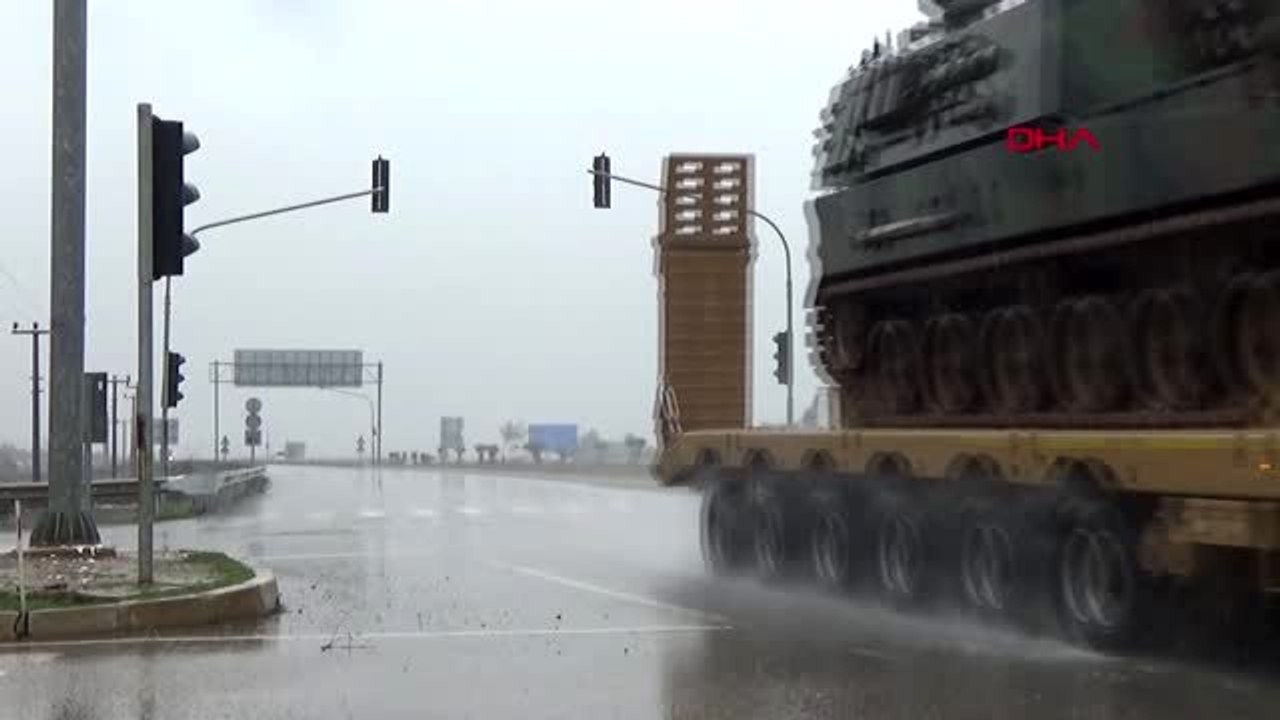 Gaziantep suriye sınırına obüs sevkiyatı
