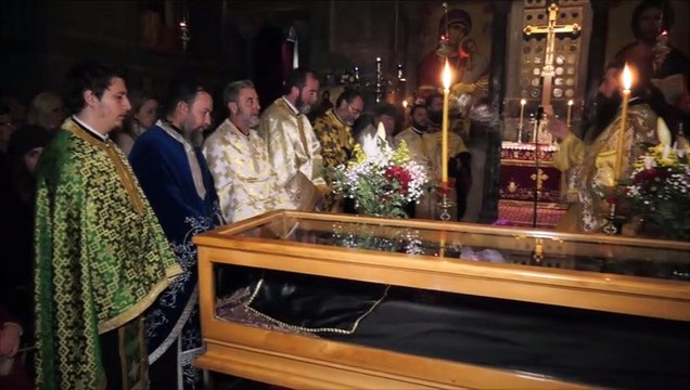 Ο Αρχιεπίσκοπος και ο υπουργός εσωτερικών στη γιορτή του Οσίου Λουκά