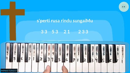 NOT PIANIKA SEPERTI RUSA RINDU [JCLF] | LAGU ROHANI
