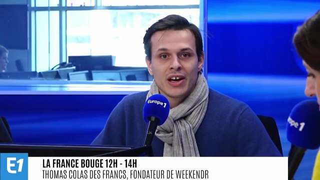 La France bouge : Thomas Colas des Francs, fondateur de Weekendr Comparateur de voyage ultra personnalisé