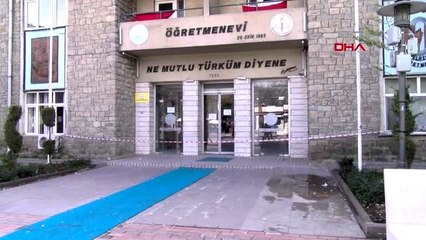 Elazığ depremde hasar gören atatürk'ün konakladığı tarihi öğretmenevine güçlendirme