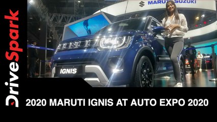 Download Video: 2020 Maruti Suzuki Ignis at Auto Expo 2020 | 2020 Maruti Suzuki Ignis  First Look, Features & More