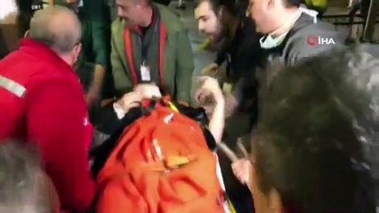 Pistten çıkan uçağın enkazı günün ilk ışıklarıyla görüntülendi