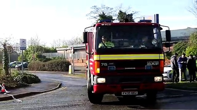 Fire at The Range in Sutton in Ashfield
