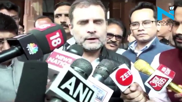 BJP suppressing my voice: Rahul Gandhi