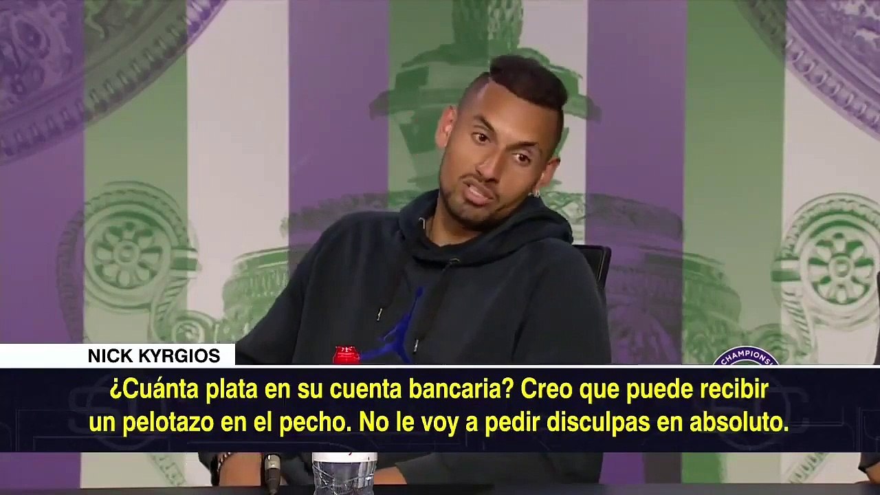 Kyrgios vs nadal fight