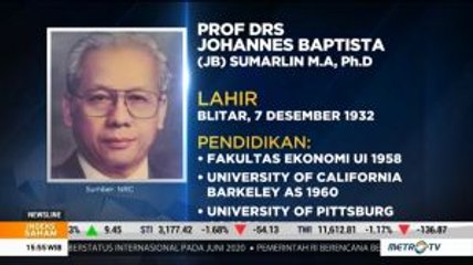 Menkeu Era Orde Baru JB Sumarlin Tutup Usia