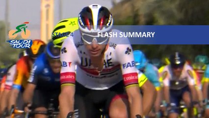 Saudi Tour 2020 - Étape 4 / Stage 4 - Flash summary