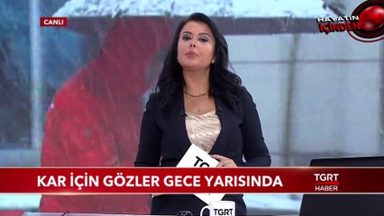 İstanbul'a Beklenen Kar Gece Yarısı Giriş Yapacak