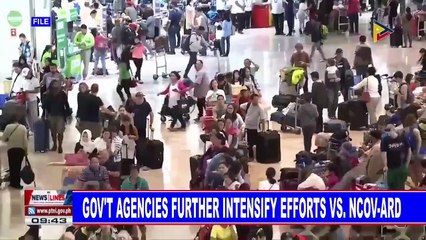 Gov't agencies further intesify efforts vs nCoV-ARD