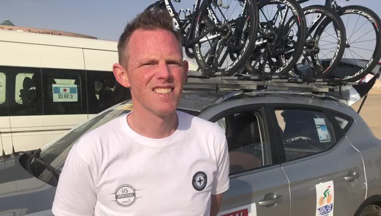 Christophe Brandt au Tour d'Arabie saoudite
