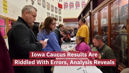 The Iowa Caucus Results Are A Mess