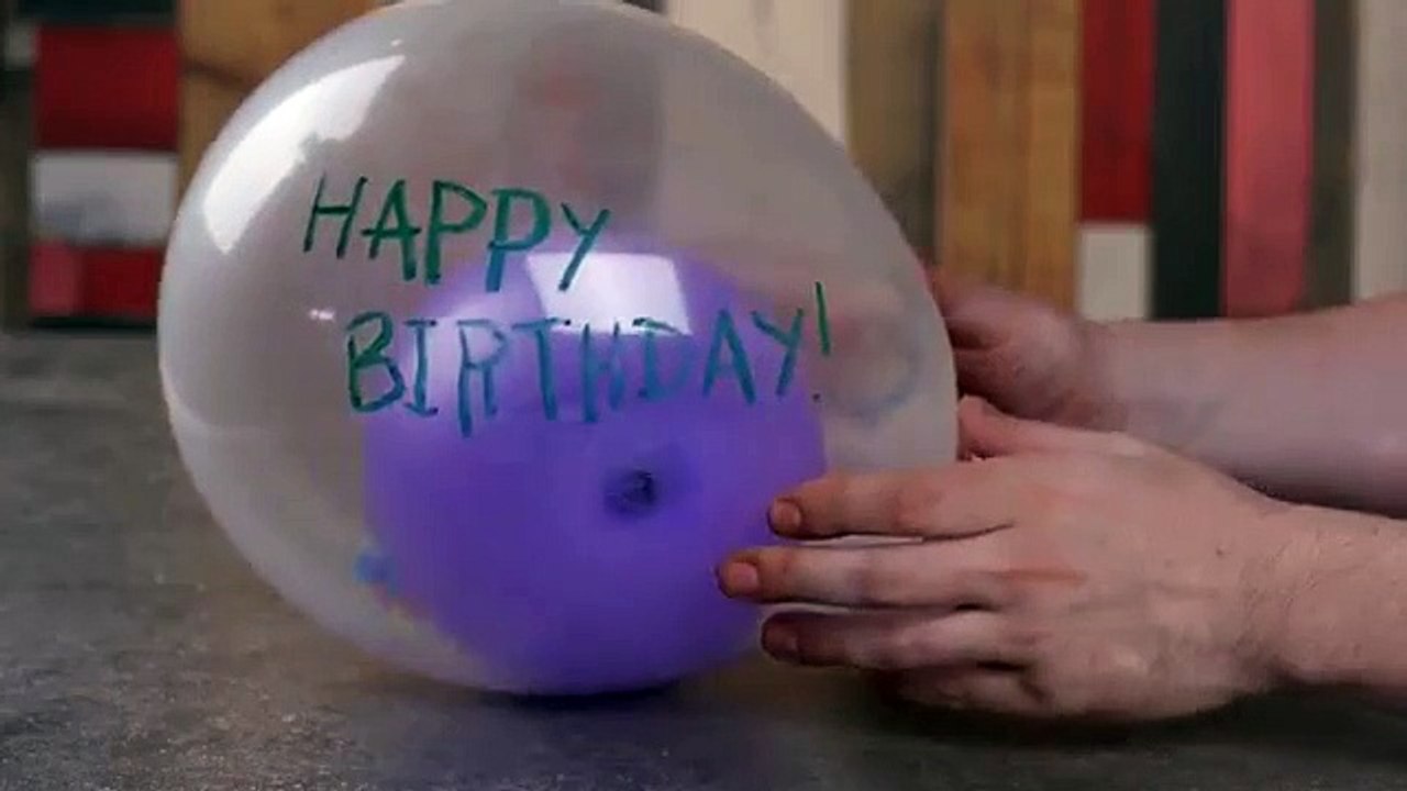 4 AWESOME BALLOON TRICKS