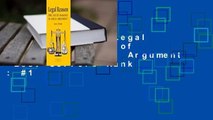 Full Version  Legal Reason: The Use of Analogy in Legal Argument  Best Sellers Rank : #1