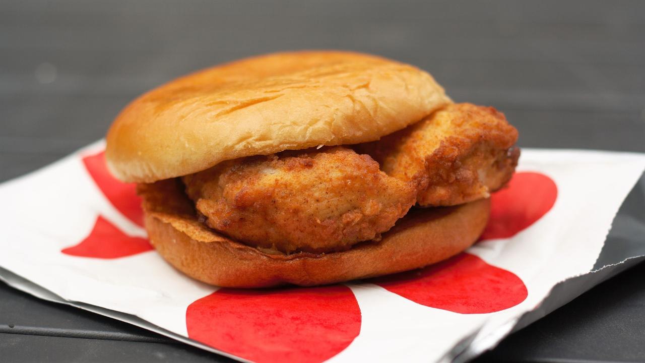 The ChickfilA Original Chicken Sandwich Is Pressure Cooked In Peanut