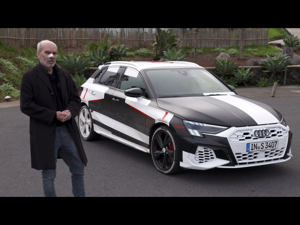 Audi A3 Sportback prototype (2020) à l'essai